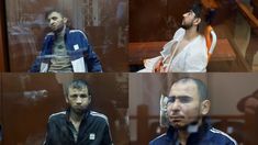 Los cuatro sospechosos del atentado en Moscú. Los cuatro sospechosos del atentado en Moscú.