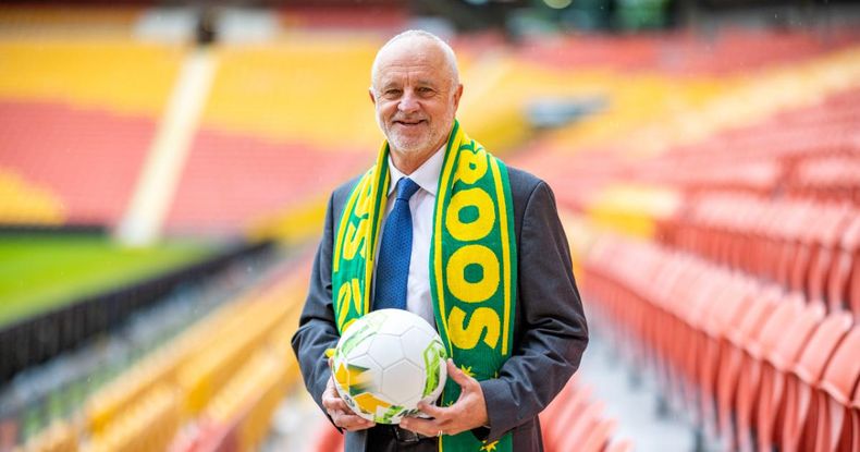 Graham Arnold, entrenador de Australia.