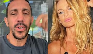 La pareja se vio en un bar y surgieron los rumores de romance. La pareja se vio en un bar y surgieron los rumores de romance.