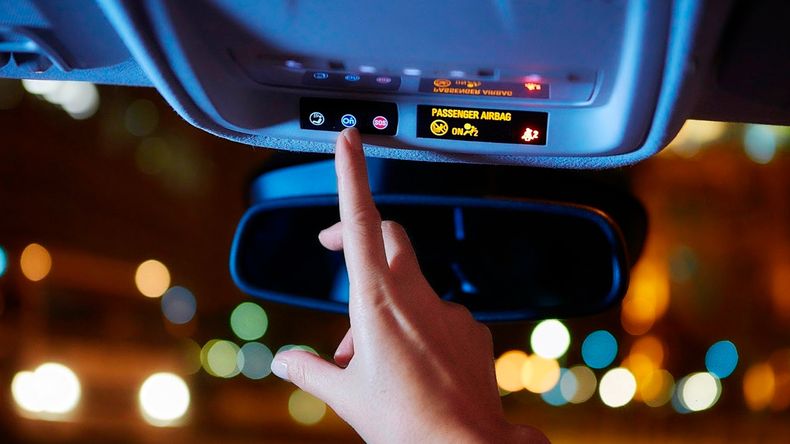 Con solo apretar un botón se puede solicitar asistencia ante un accidente.