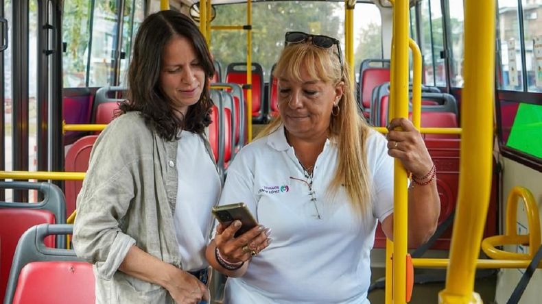 La intendenta supervisó el funcionamiento del servicio.