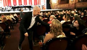 El jefe de gobierno porteño agasajó a los docentes en el mes de la Educación.