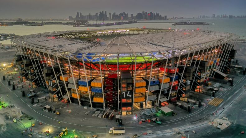 Argentina enfrenta a Polonia en el estadio 974