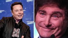 Elon Musk y Javier Milei.