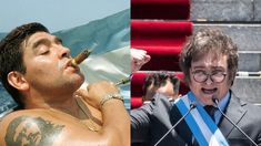 Diego Maradona / Javier Milei Diego Maradona / Javier Milei
