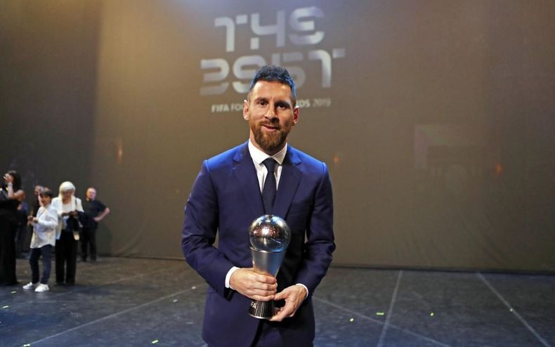 Messi es finalista del premio The Best de la FIFA.