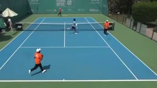 El misil cayó cerca de la cancha donde se disputaba el Challenger de Fujariah.