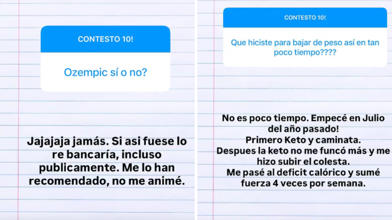 Migue Granados explicó que no utiliza Ozempic y detalló que su pérdida de peso se logró mediante déficit calórico y entrenamiento de fuerza cuatro veces por semana.