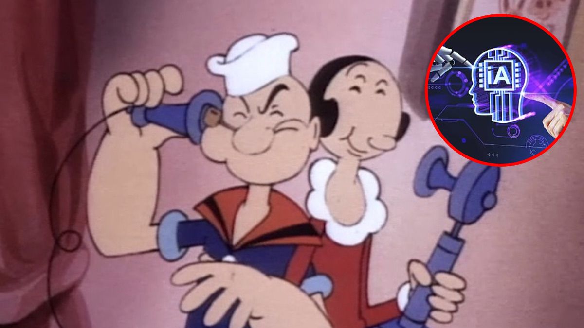 Cómo lucirían Popeye y Olivia en la vida real según la inteligencia ...