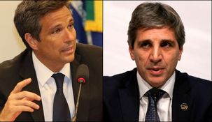 El titular del Banco Central de Brasil, Campos Neto, dialogó con Caputo.