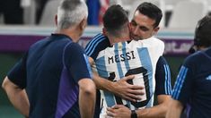 Lionel Messi y Lionel Scaloni, capitán y DT de la Selección. Lionel Messi y Lionel Scaloni, capitán y DT de la Selección.