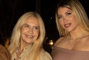 Nora Colosimo y Wanda Nara. Nora Colosimo y Wanda Nara.
