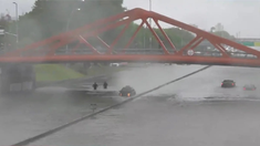 Miles de usuarios compartieron imágenes y videos del temporal. Miles de usuarios compartieron imágenes y videos del temporal.