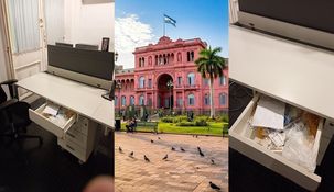 Los escritores aparecieron violentados y revueltos.