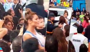 Así era abucheada Vicky Xipolitakis en Paraguay Así era abucheada Vicky Xipolitakis en Paraguay