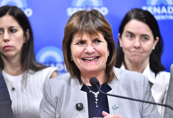 Patricia Bullrich defendió el trabajo del canciller Pablo Quirno. Patricia Bullrich defendió el trabajo del canciller Pablo Quirno.