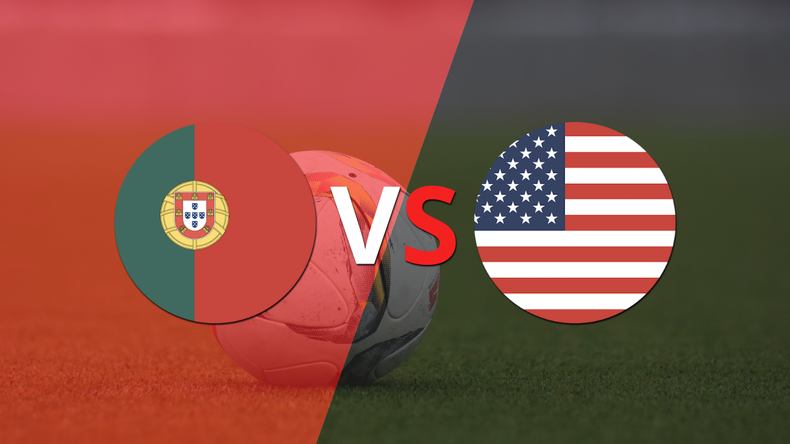 Portugal y Estados Unidos igualaron sin goles en el marcador