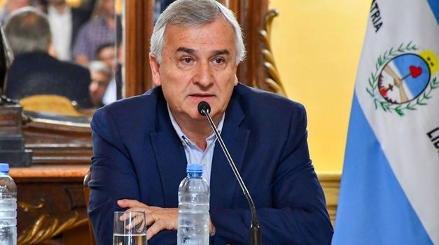 El gobernador Gerardo Morales fue internado por una infección