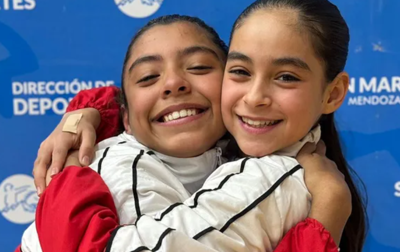Las jóvenes atletas son las únicas representantes de la Argentina en el Mundial de Italia.