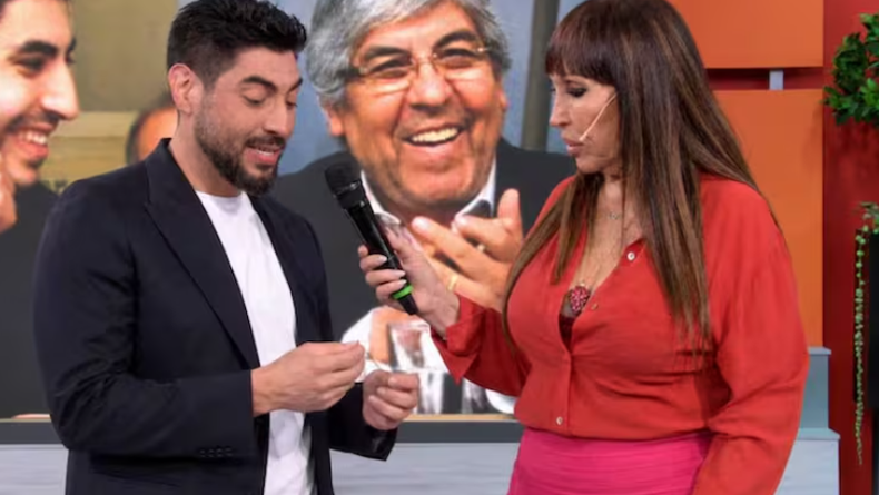 Facundo Moyano le obsequió una cadenita a Moria y aseguró que estaba vinculado a su familia.