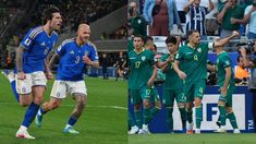 Italia se enfrentará ante Bosnia, mientras que Bolvia lo hará contra Surinam. Italia se enfrentará ante Bosnia, mientras que Bolvia lo hará contra Surinam.