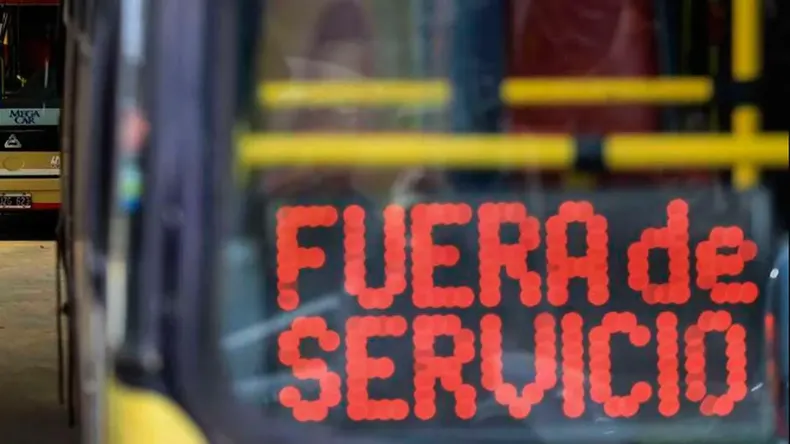 En la provincia de San Juan rige un paro de colectivos para el miércoles 12 y jueves 13 de marzo.&nbsp;