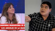 Gianinna Maradona, contundente: Yo a mi papá lo perdoné porque estaba enfermo Gianinna Maradona, contundente: Yo a mi papá lo perdoné porque estaba enfermo