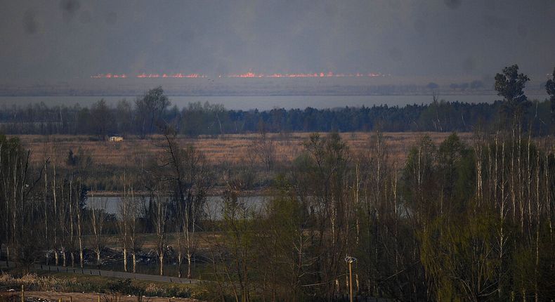 Los incendios en las Islas del Delta llevan varios días.