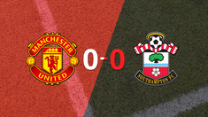 manchester united y southampton no se sacaron ventaja y terminaron sin goles