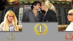 El ranking de las mujeres de Maradona El ranking de las mujeres de Maradona