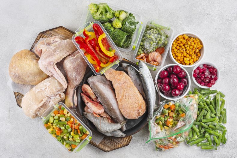 Recomendaciones para congelar alimentos de manera correcta.