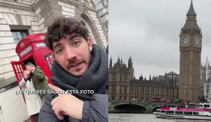 El joven comparó los precios de Londres y Argentina.