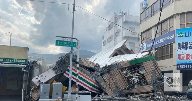 Sismo en Taiwán
