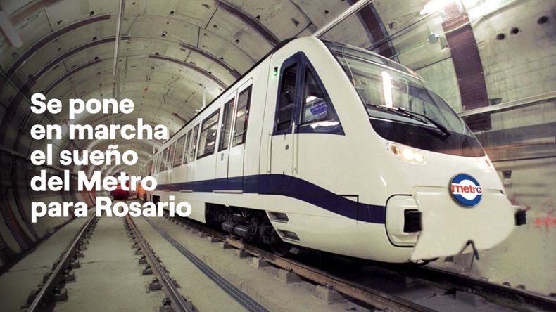 Impulsan un proyecto para la construcción de un subte en Rosario.