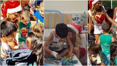 Vicky Xipolitakis, solidaria: repartió regalitos de Navidad para los niños Vicky Xipolitakis, solidaria: repartió regalitos de Navidad para los niños