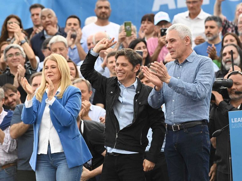 El acto en Berisso, donde Kicillof no se pronunció a favor de ningún candidato en la interna del PJ.