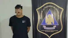 Dylan es el cómplice que manejaba la moto en el crimen de San Justo. Dylan es el cómplice que manejaba la moto en el crimen de San Justo.