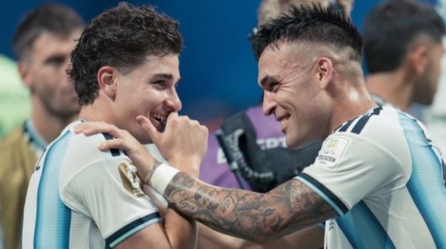 Julián fue titular frente a Egipto; Lautaro entró en el ST.