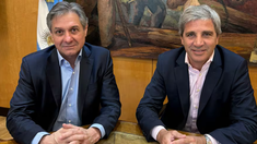 José Luis Daza y Luis Caputo. José Luis Daza y Luis Caputo.