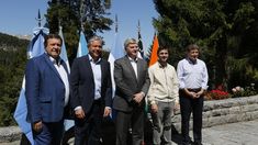 El único gobernador ausente fue Claudio Vidal, de Santa Cruz, por problemas de agenda.