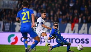 Lautaro lleva cuatro goles en el torneo.