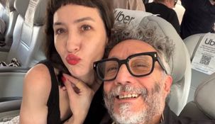 Sofía Gala y Fito Páez.