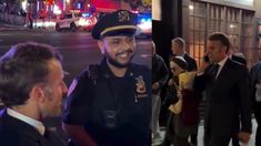 Macron, en las calles de Nueva York, Macron, en las calles de Nueva York,
