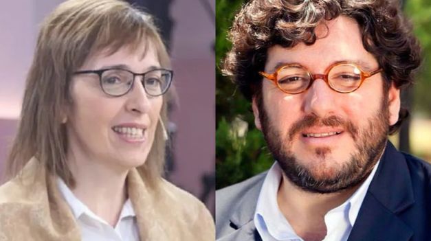 Sandra Pitta y Pablo Avelluto.&nbsp;