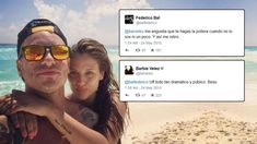 Show de reproches y enojos entre Barbie Vélez y Fede Bal porque ella salió sola Show de reproches y enojos entre Barbie Vélez y Fede Bal porque ella salió sola