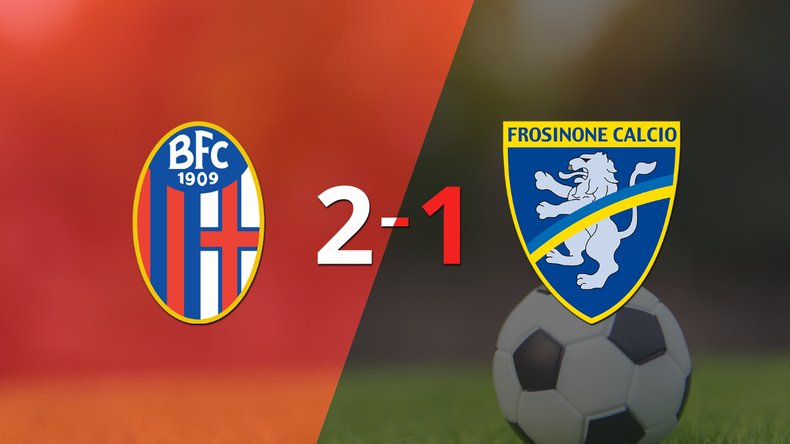 Frosinone cayó 2-1 en su visita a Bologna