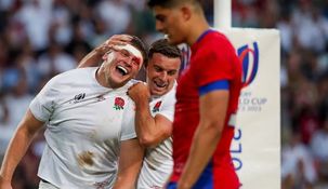 Inglaterra vapuleó a Chile en el Mundial de Rubgy Francia 2023&nbsp;