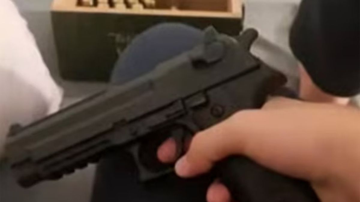 Un alumno de un colegio de Recoleta publicó una foto con un arma y amenazó: 