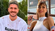 El futbolista dio a conocer la primera foto con su nueva novia, Tini. El futbolista dio a conocer la primera foto con su nueva novia, Tini.