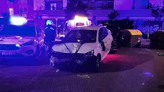 Así quedó el Peugeot 208 que atropelló a la multitud. Así quedó el Peugeot 208 que atropelló a la multitud.